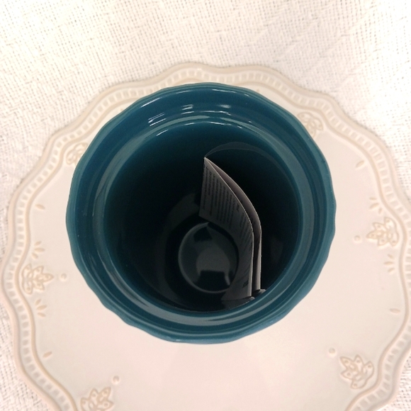 Starbucks Winter 2024 Geometric Blue Ceramic Tumbler 12 oz - Picture 9 of 10